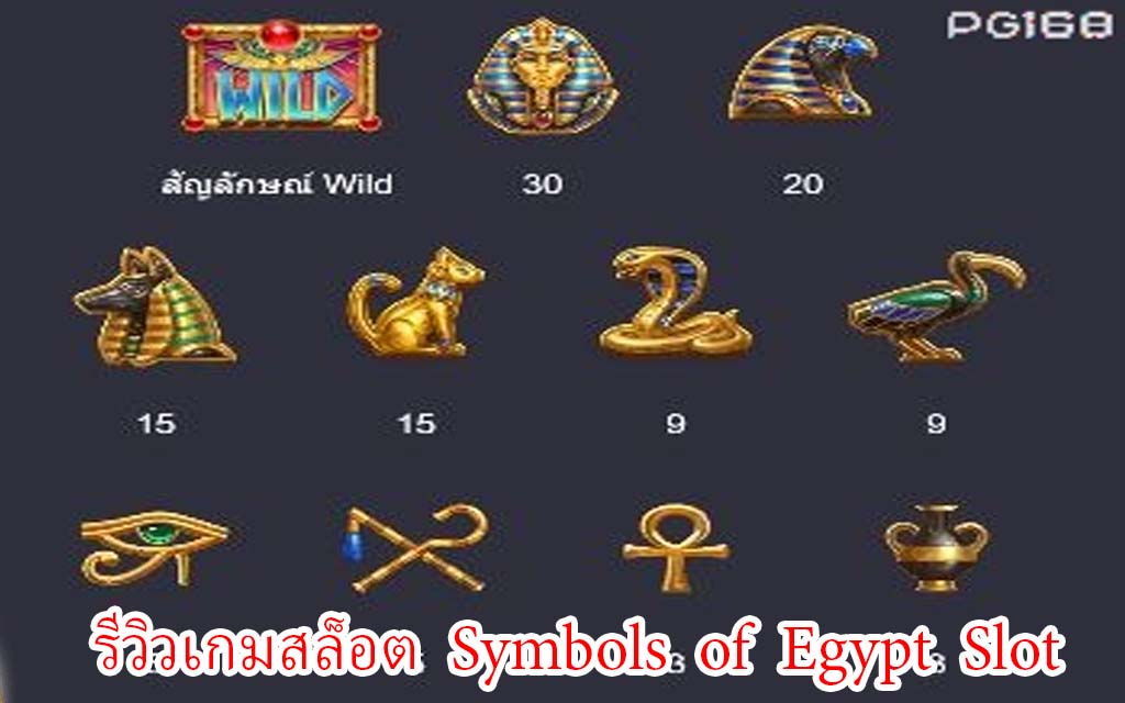 Symbols of Egypt Slot3