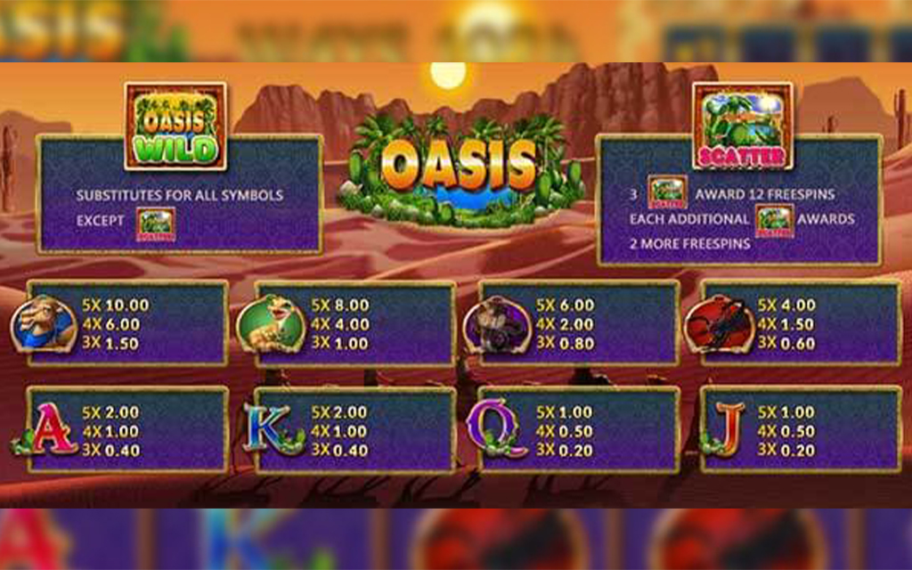 3 รีวิวเกมส์สล็อต Oasis