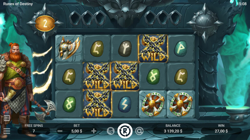 รูปแบบภายในเกม Runes of Destiny